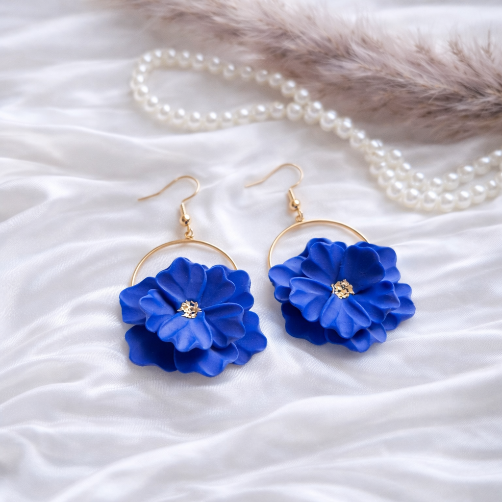 Cobalt Blue Flower