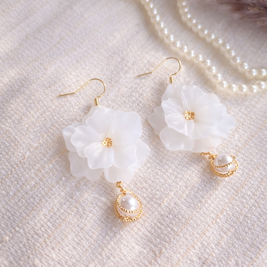 Pearl Bloom Earrings