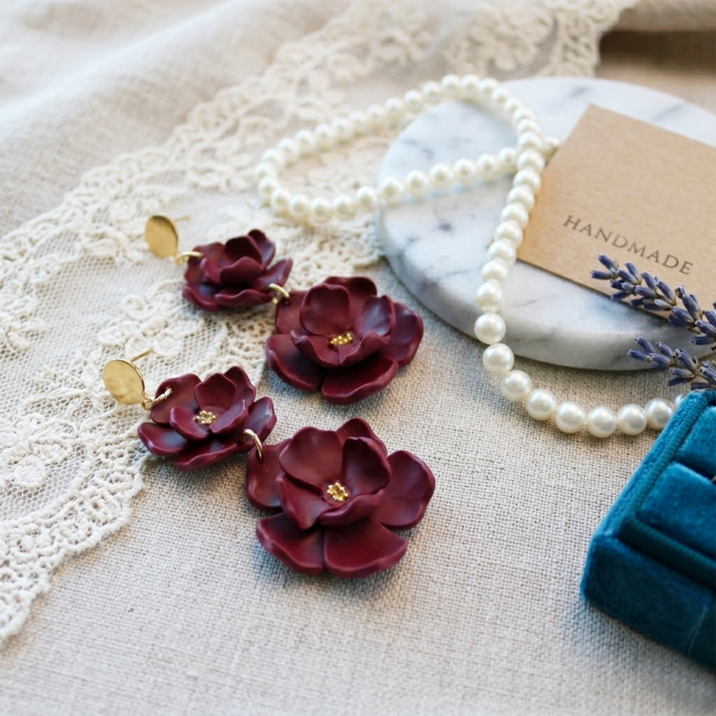 Burgundy Flower