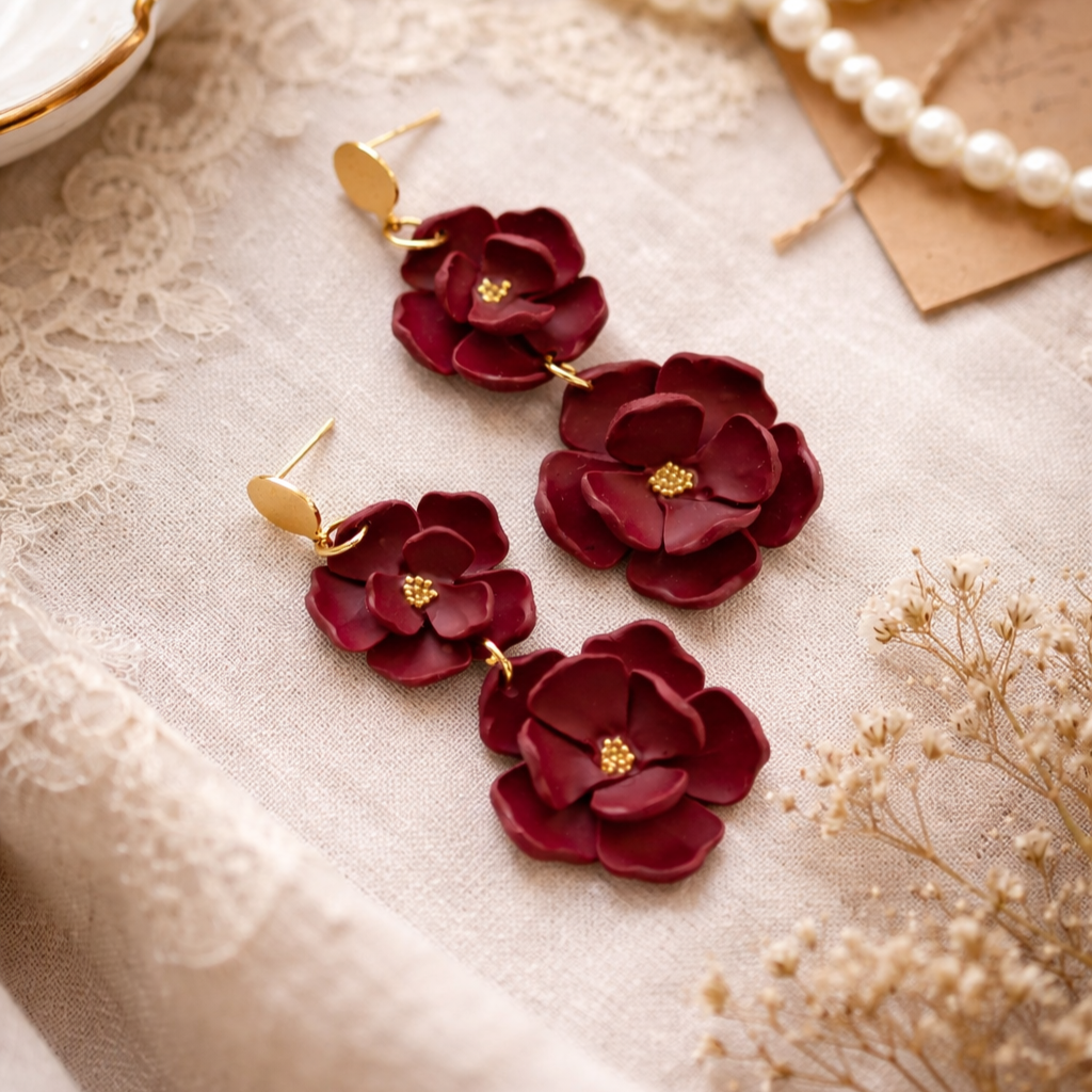 Burgundy Flower