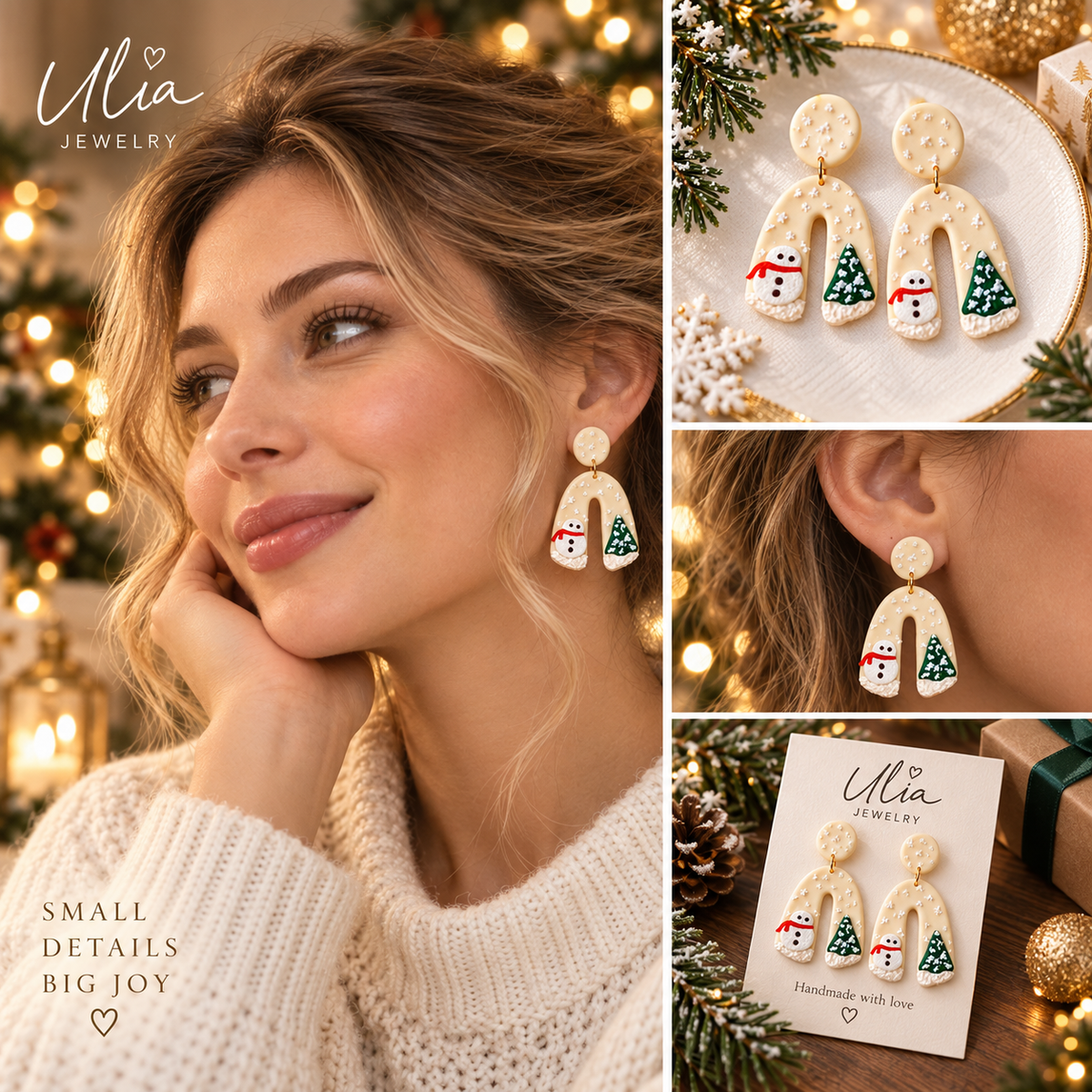Winter Arch Earrings