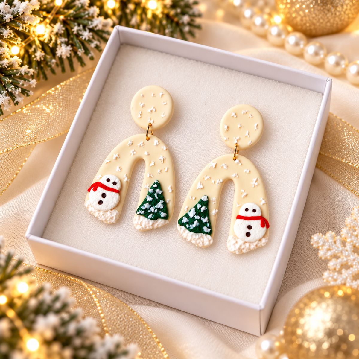 Winter Arch Earrings