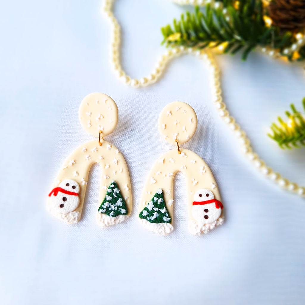 Winter Arch Earrings