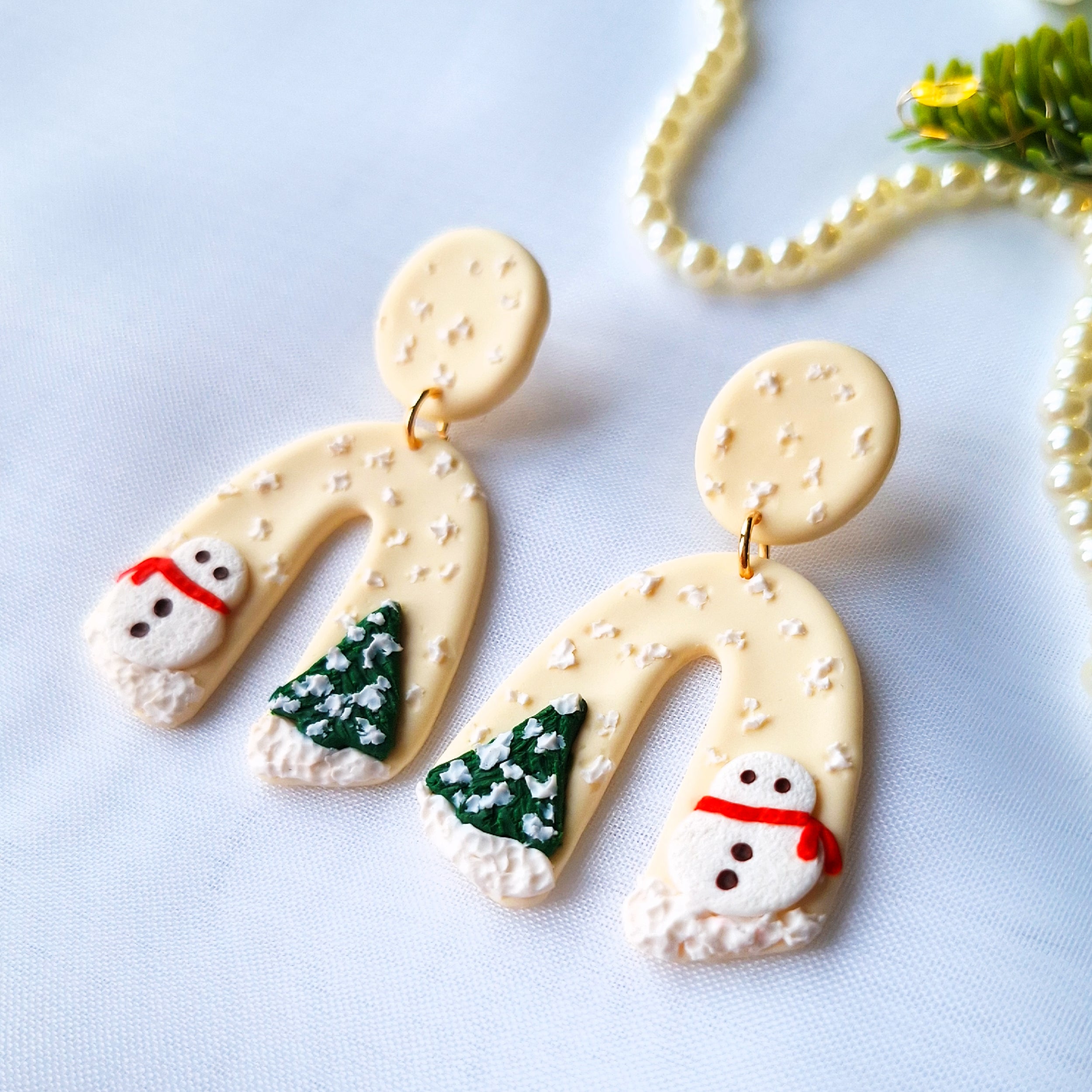 Winter Arch Earrings