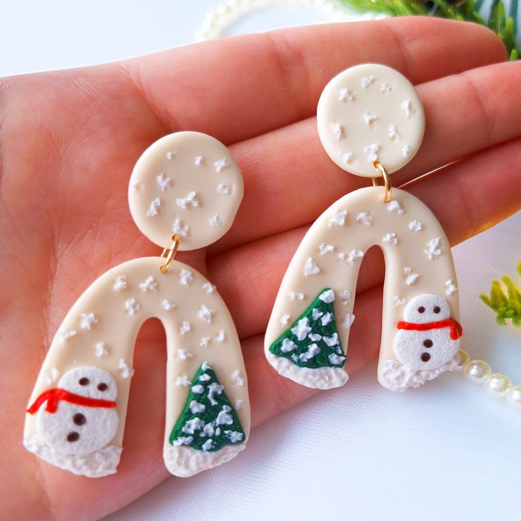 Winter Arch Earrings