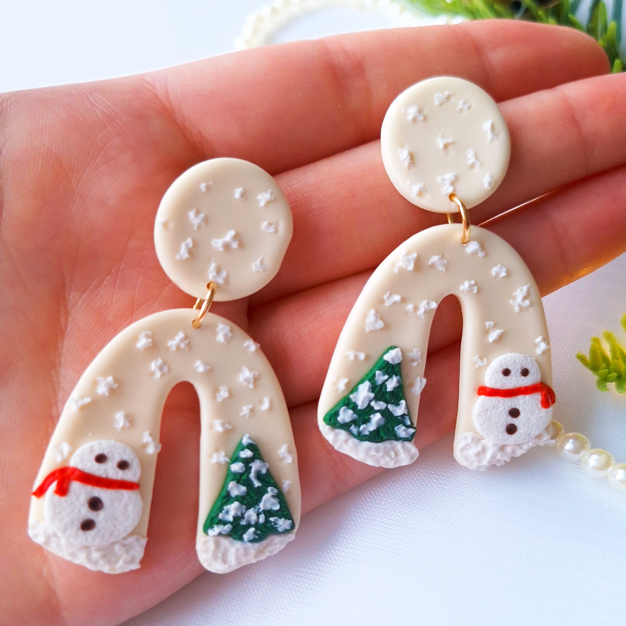 Winter Arch Earrings