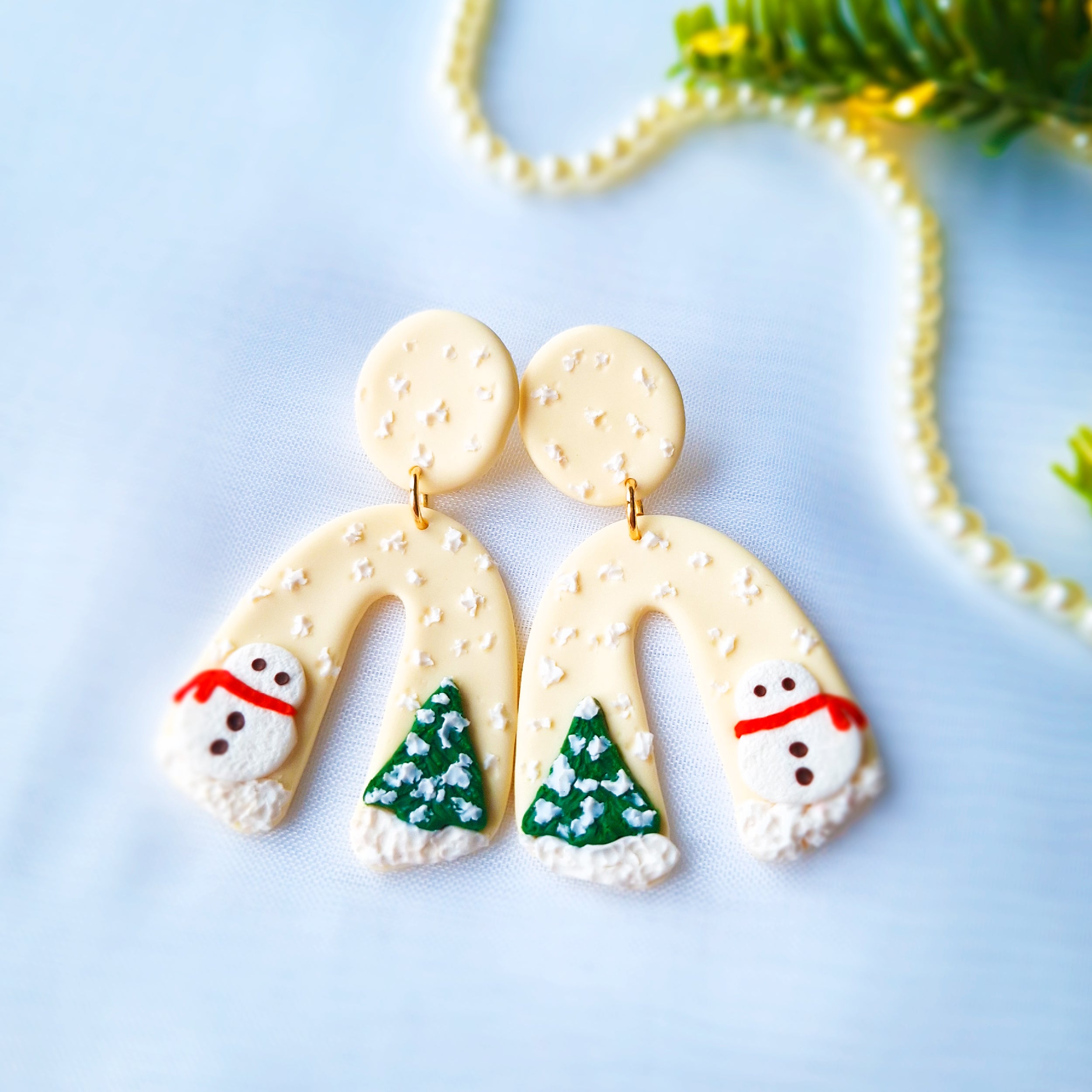 Winter Arch Earrings