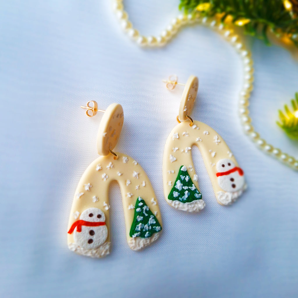 Winter Arch Earrings