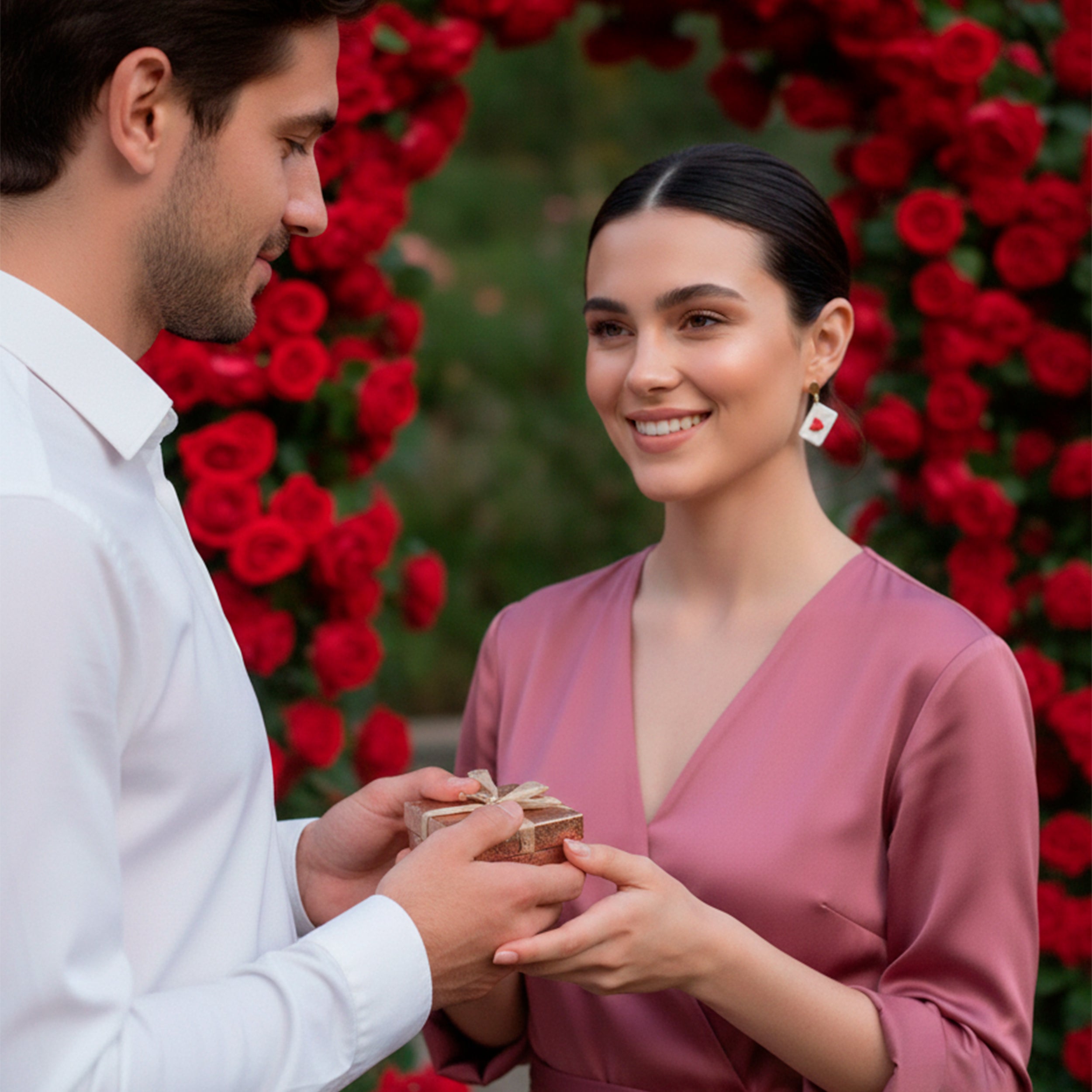Heart Envelope Earrings