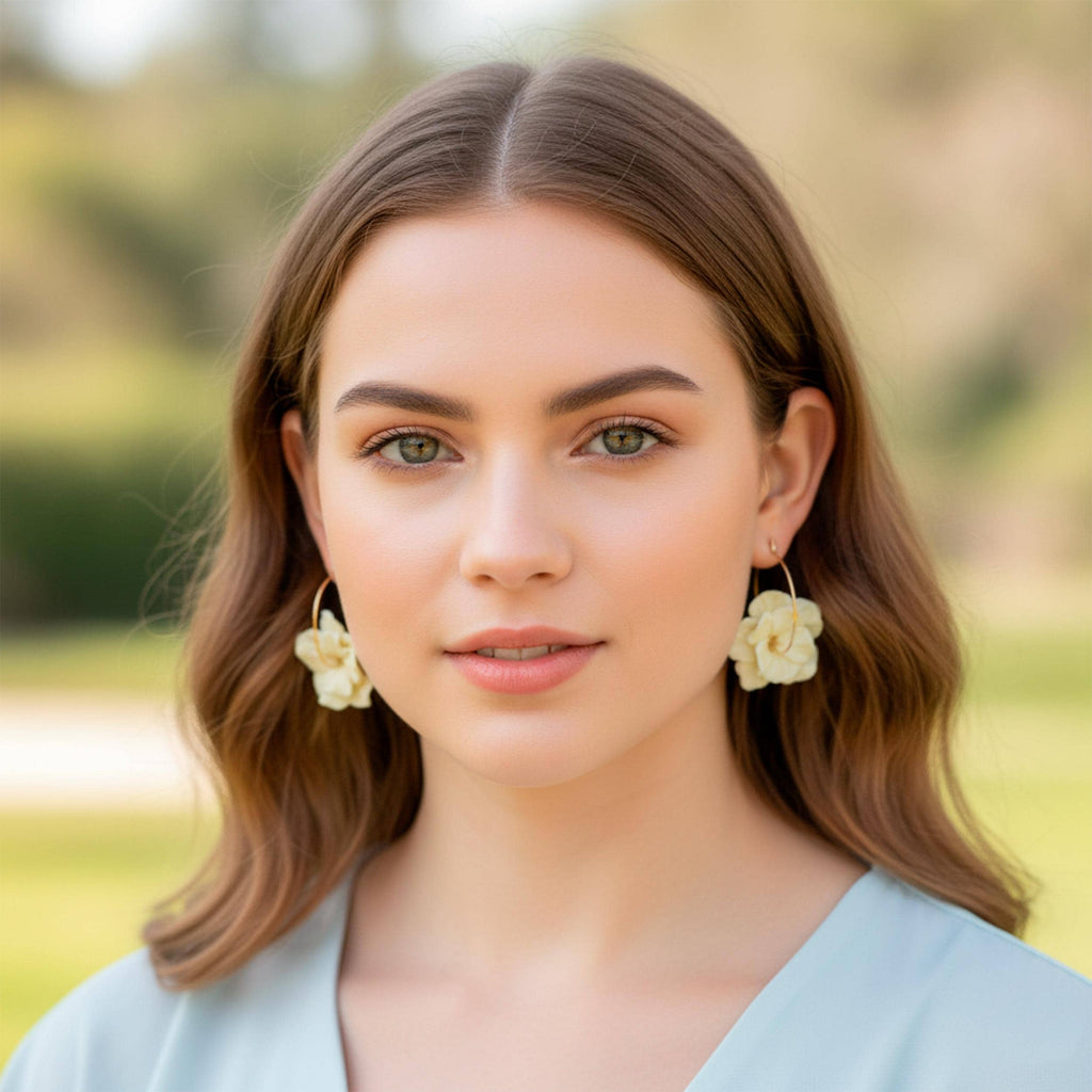 Floral Earrings – A Unique Touch for Your Special Day