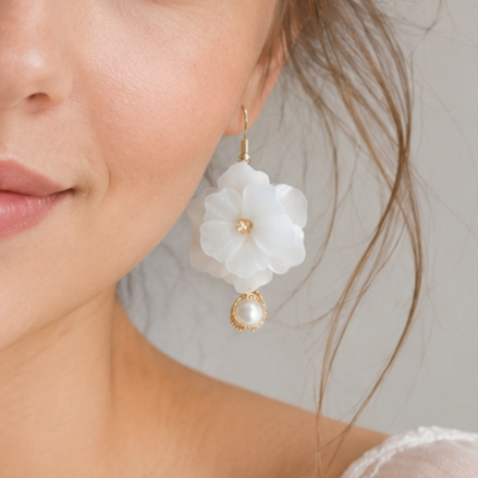 Pearl Bloom Earrings