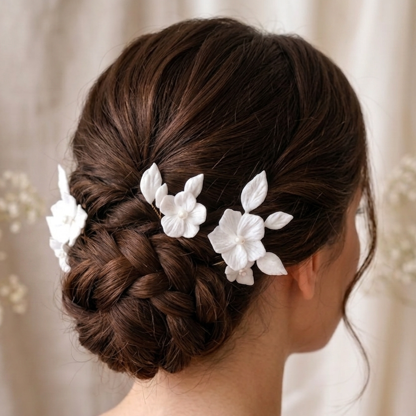 Velvet Hair Pins