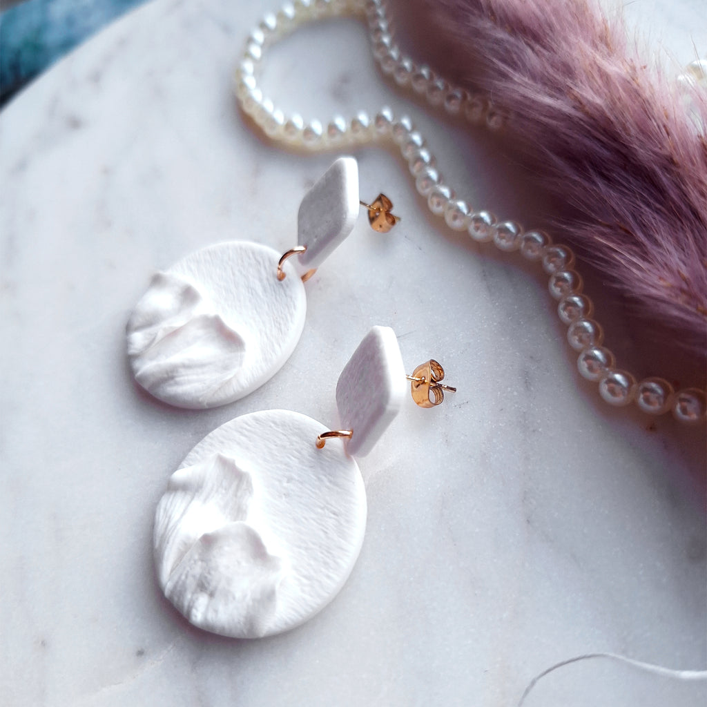 White Bridal Earrings – Special Jewelry for a Special Day