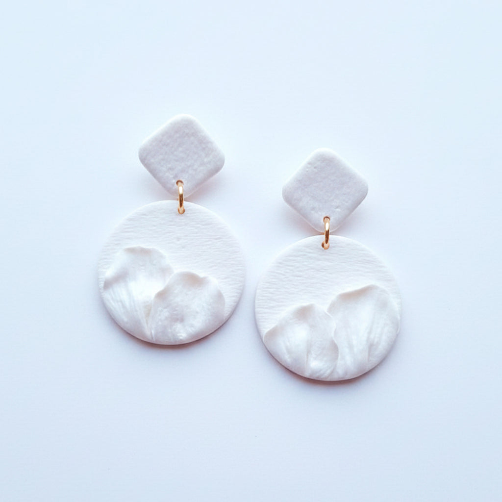 White Bridal Earrings – Special Jewelry for a Special Day