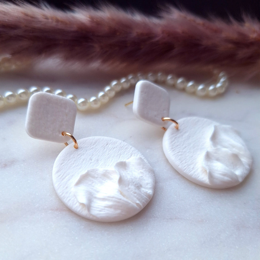 White Bridal Earrings – Special Jewelry for a Special Day