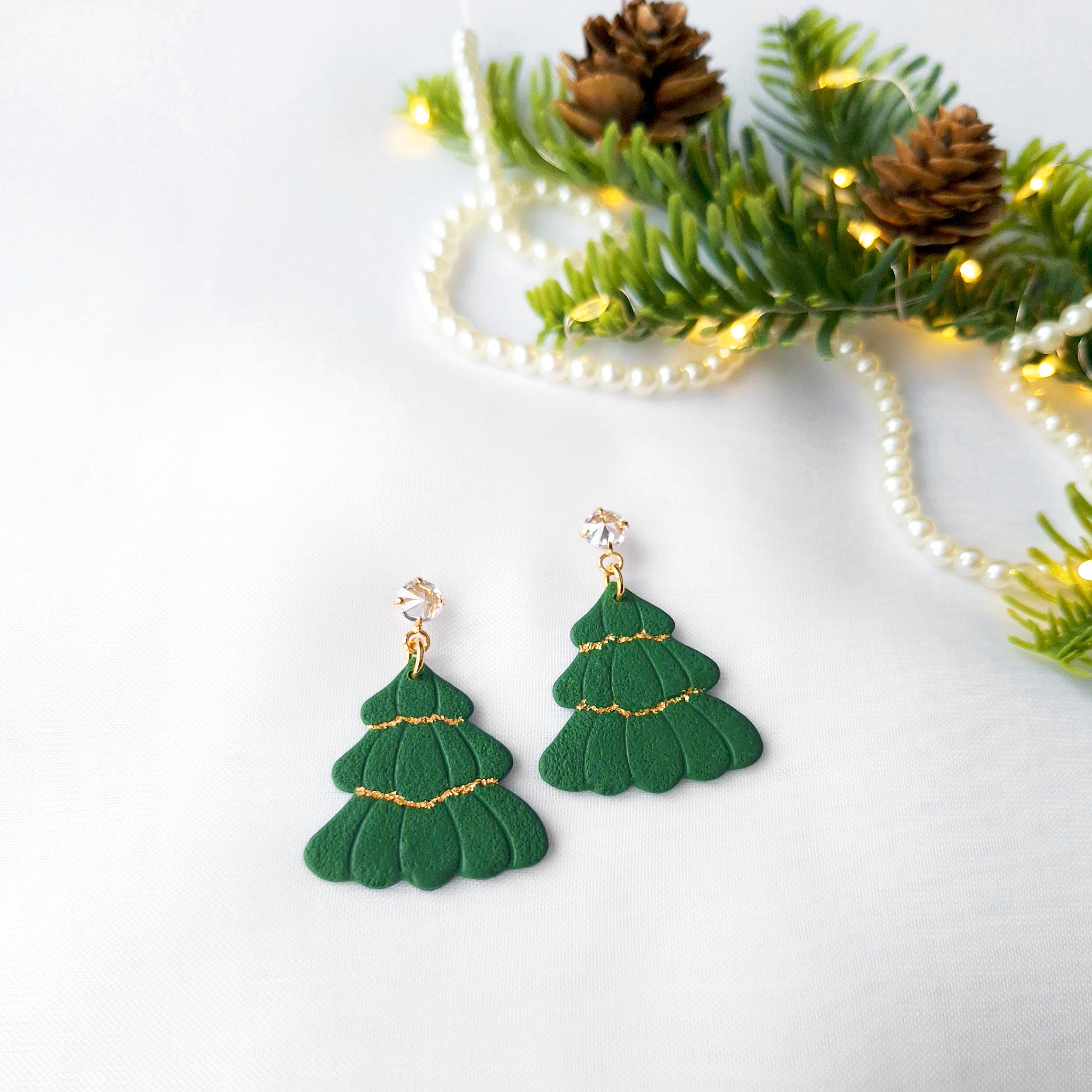 Christmas Tree Earrings