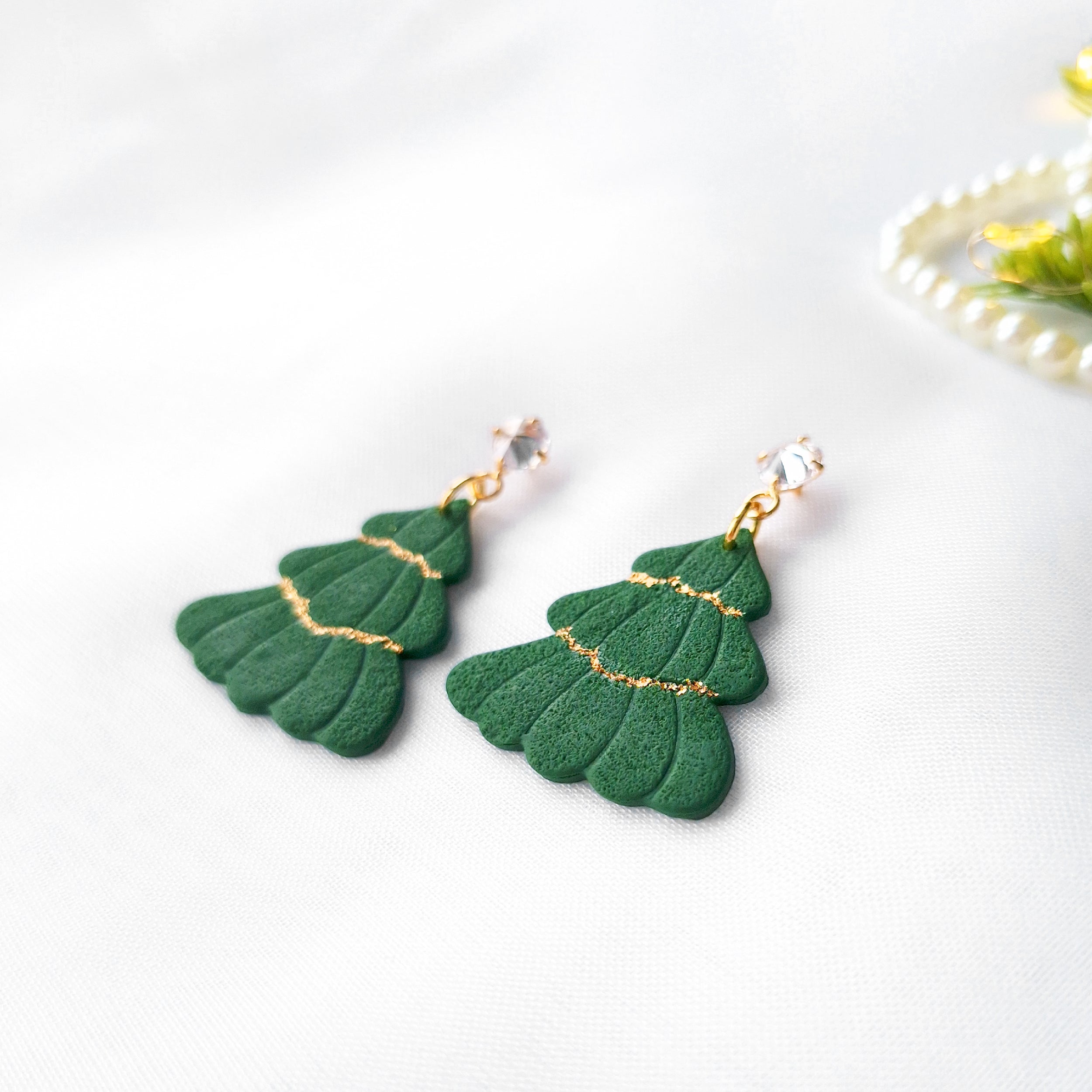 Christmas Tree Earrings