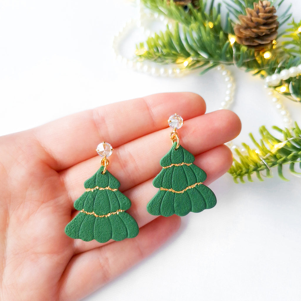 Christmas Tree Earrings