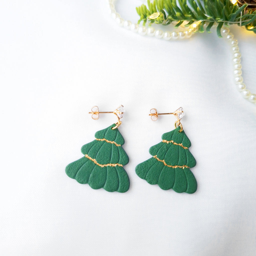Christmas Tree Earrings