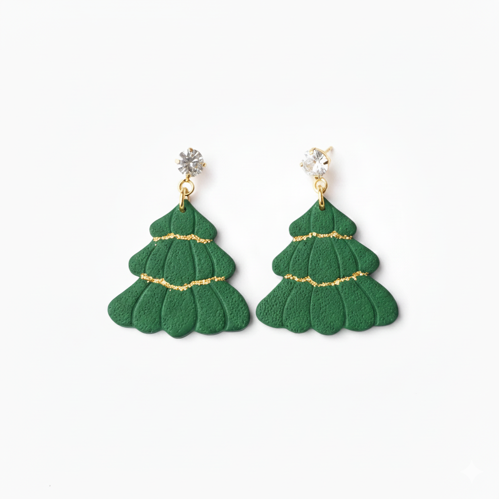 Christmas Tree Earrings