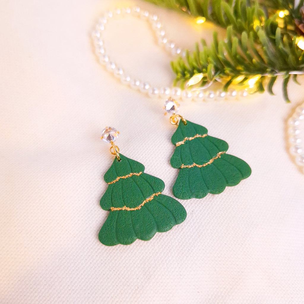 Christmas Tree Earrings