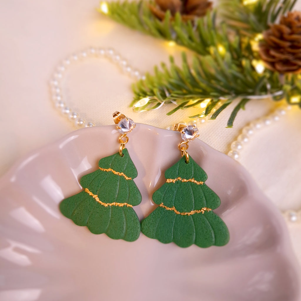 Christmas Tree Earrings