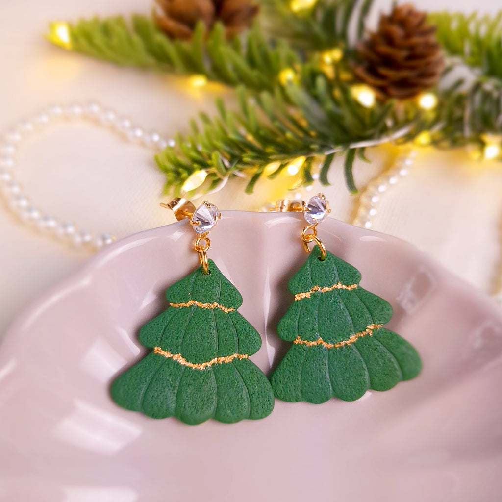 Christmas Tree Earrings