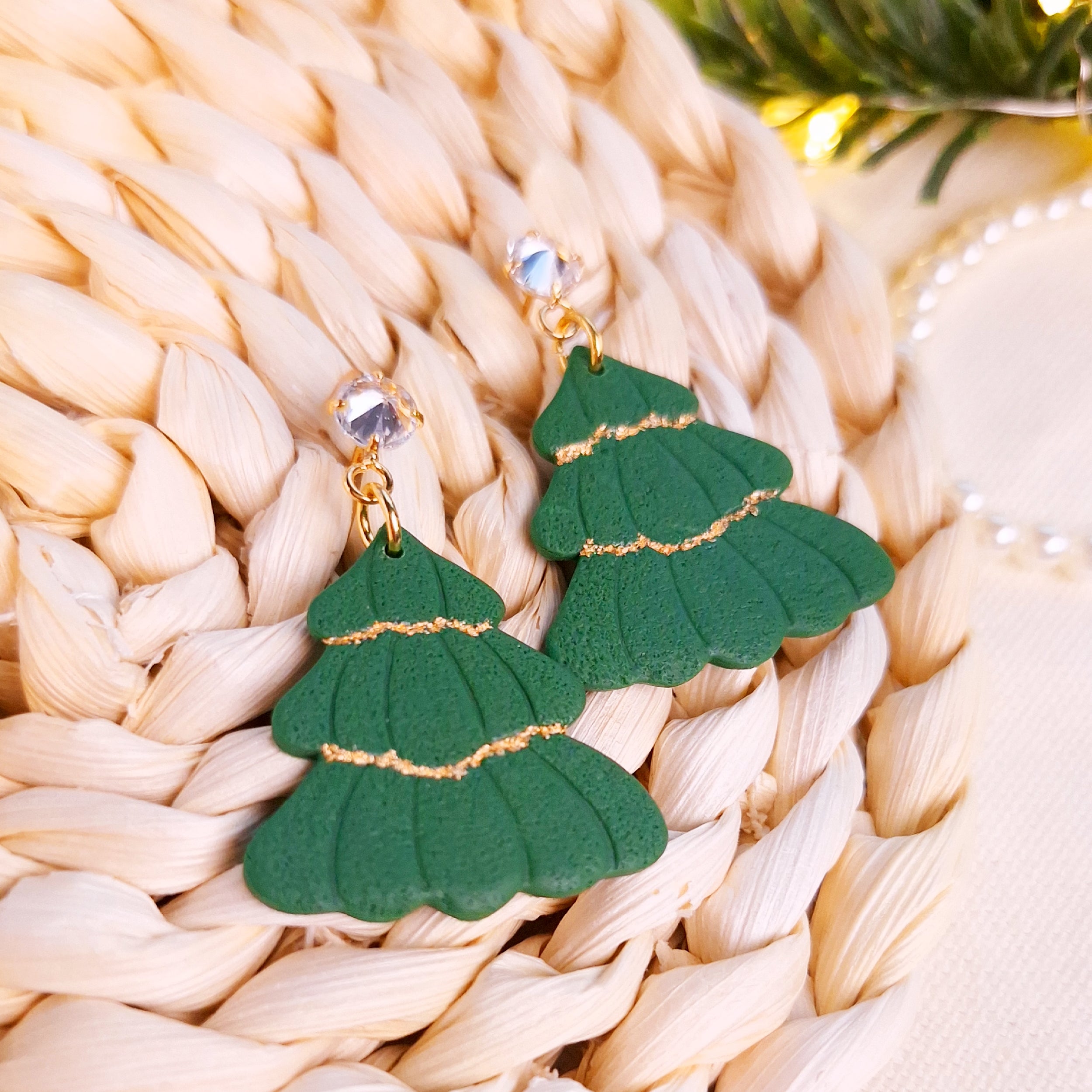 Christmas Tree Earrings