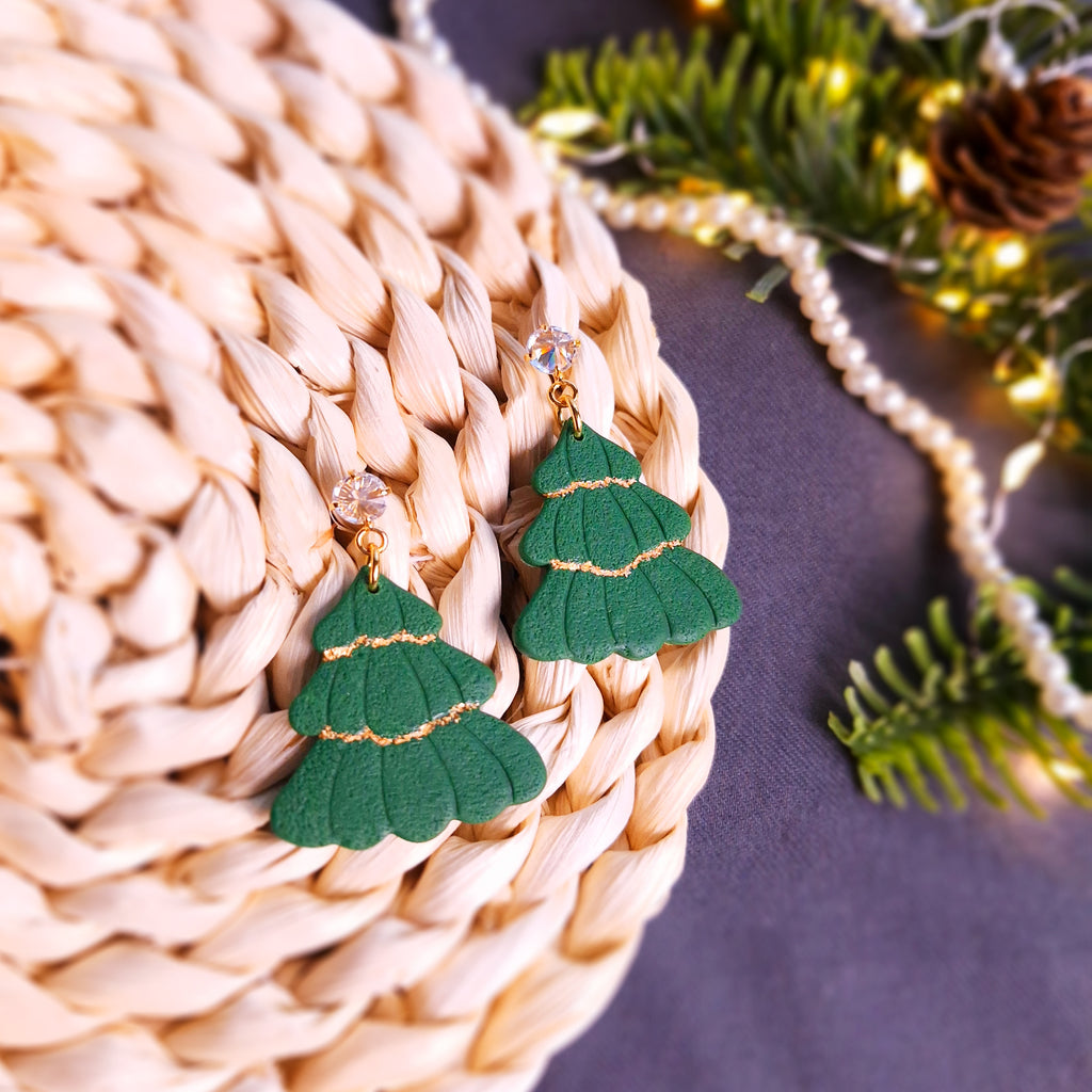 Christmas Tree Earrings