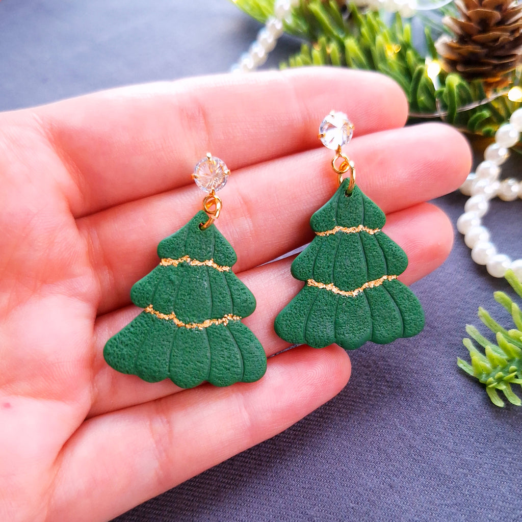 Christmas Tree Earrings