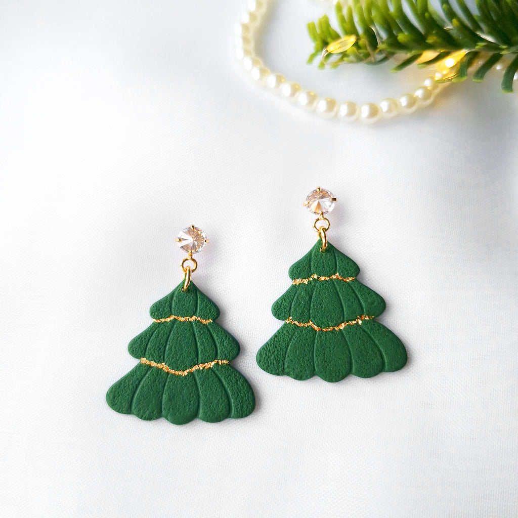 Christmas Tree Earrings