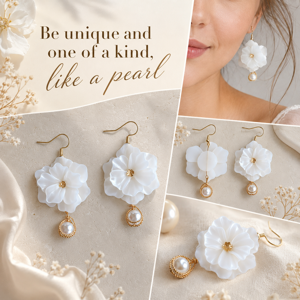 Pearl Bloom Earrings