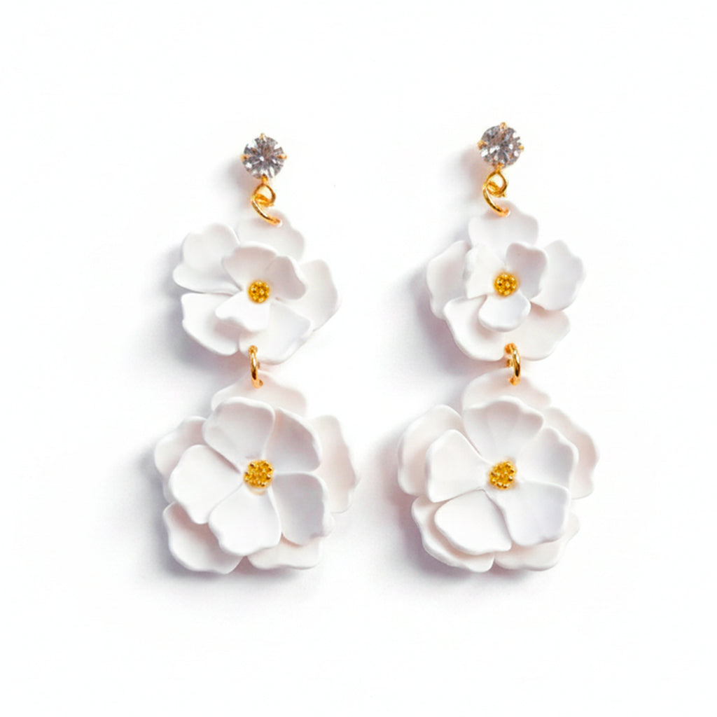 Bridal Flower Earrings – A Unique Piece for Your Unique Day