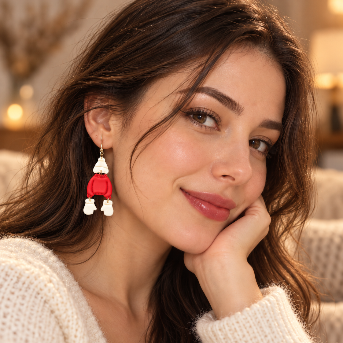 Christmas Sweater Earrings